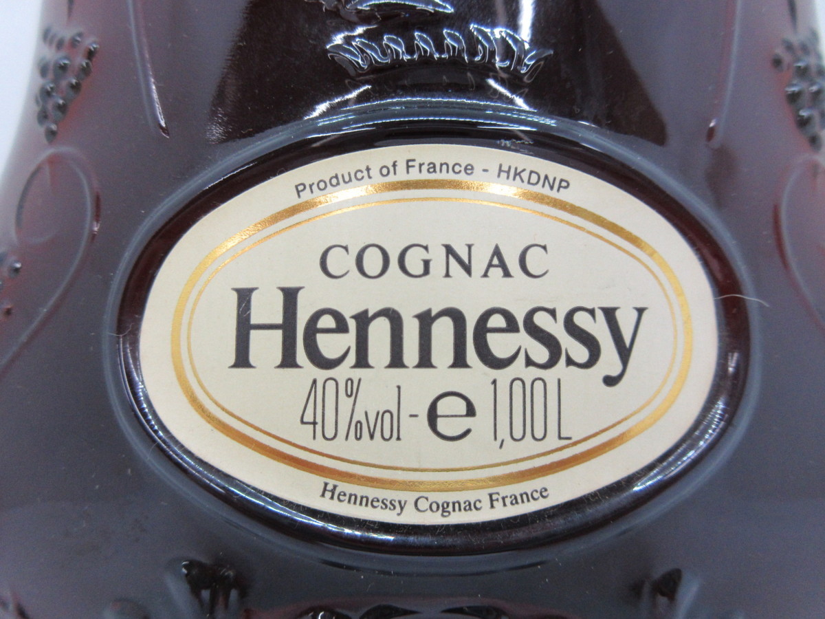 ヘネシー XO グリーンボトル 金キャップ Hennessy 1000ml 40
