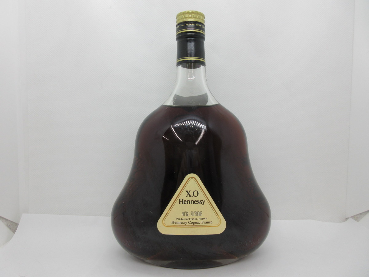 ヘネシー XO グリーンボトル 金キャップ Hennessy 1000ml 40