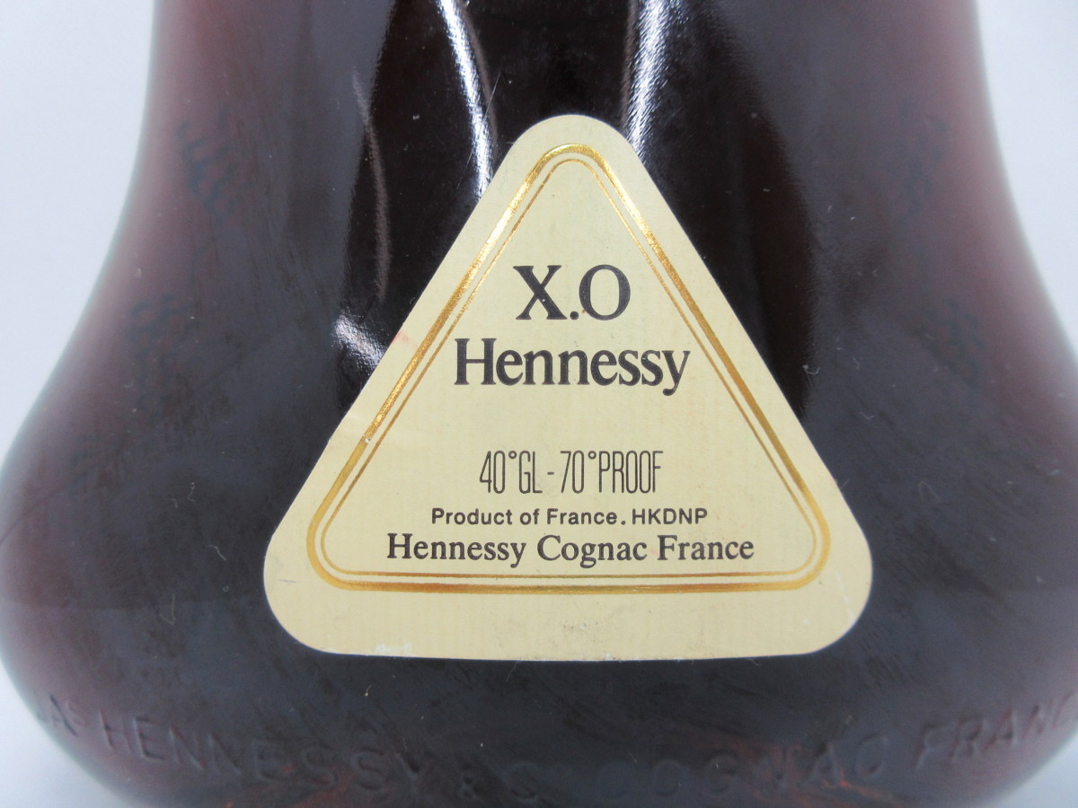 ヘネシー XO グリーンボトル 金キャップ Hennessy 1000ml 40