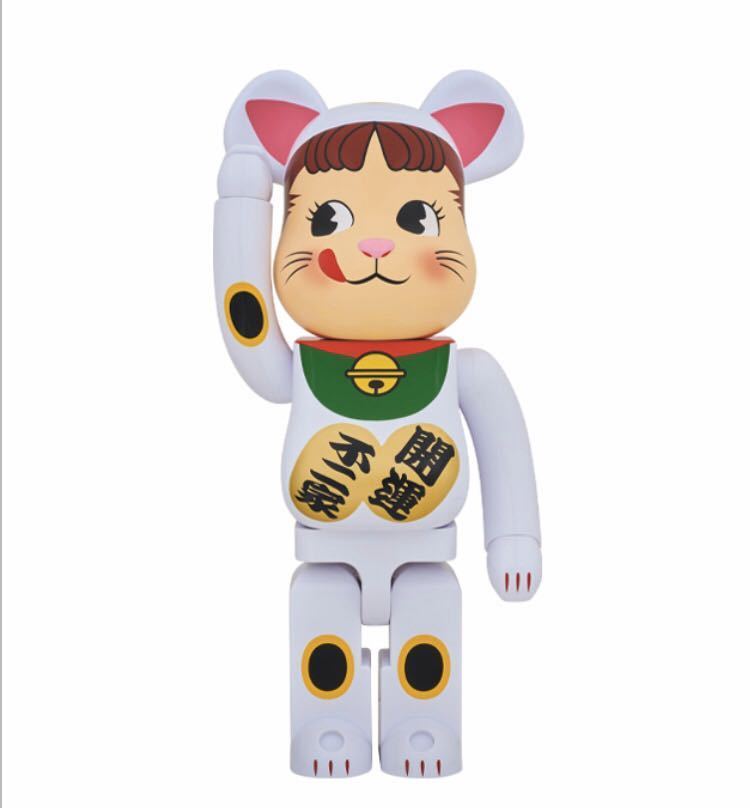 招き猫 ペコちゃん BE@RBRICK 1000％ ベアブリック 白 ペコ white TOY