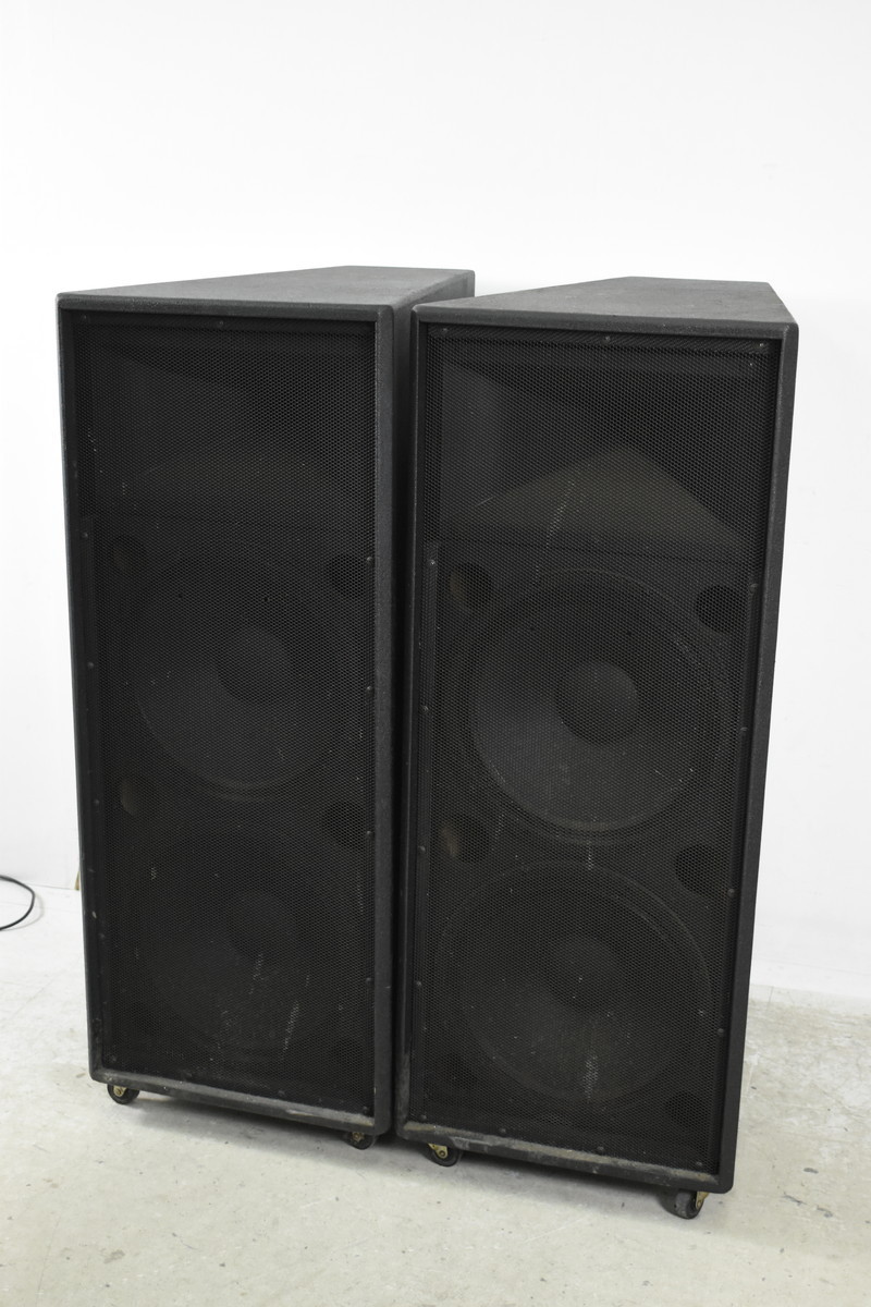 ☆ 大型商品!! ☆ PEAVEY DTH4215 フルレンジ PAスピーカーペア 【公式