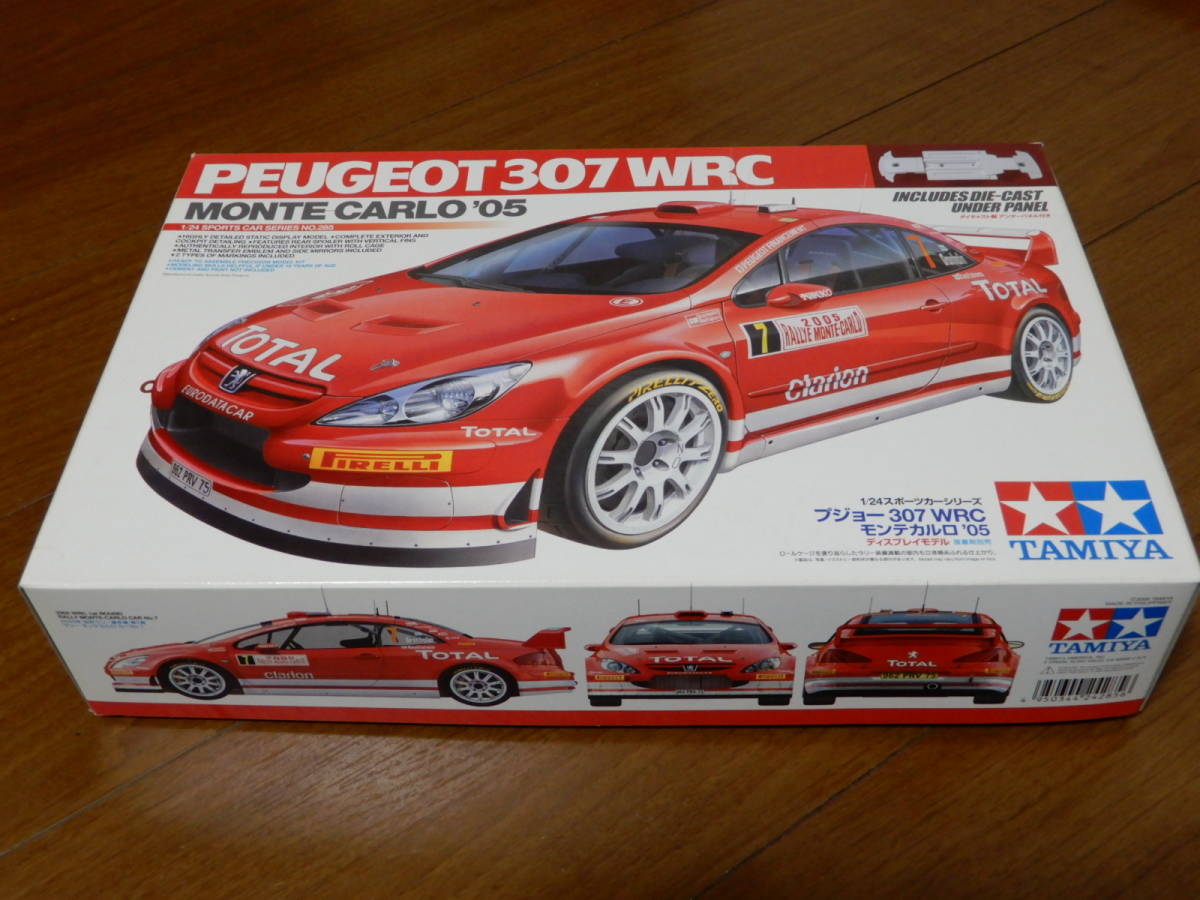 タミヤ 1／24 プジョー307 WRC モンテカルロ '05 【公式通販】