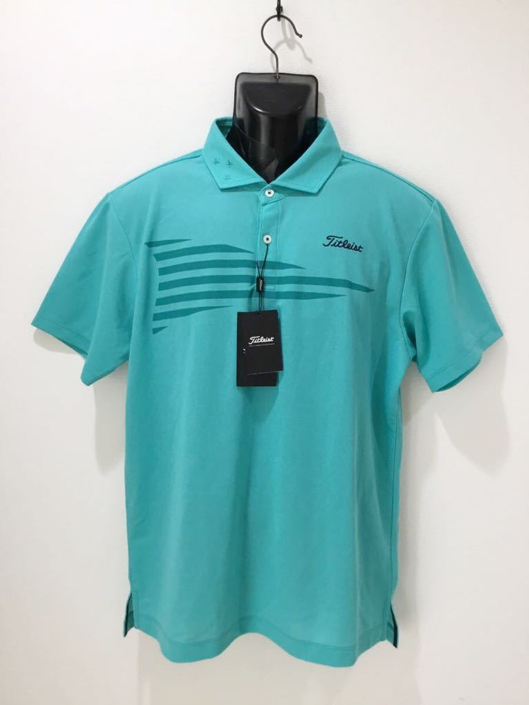 お買い得，限定セール タグ付き Titleist/タイトリスト ポロシャツ ストレッチ/半袖/ゴルフウェア ターコイズブルー 大きめサイズ LL(タイトリスト)｜売買されたオークション情報、yahooの商品情報をアーカイブ公開 - シャツ