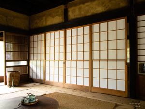衝立 ついたて ゆきみしょうじ アンティーク 【公式通販】