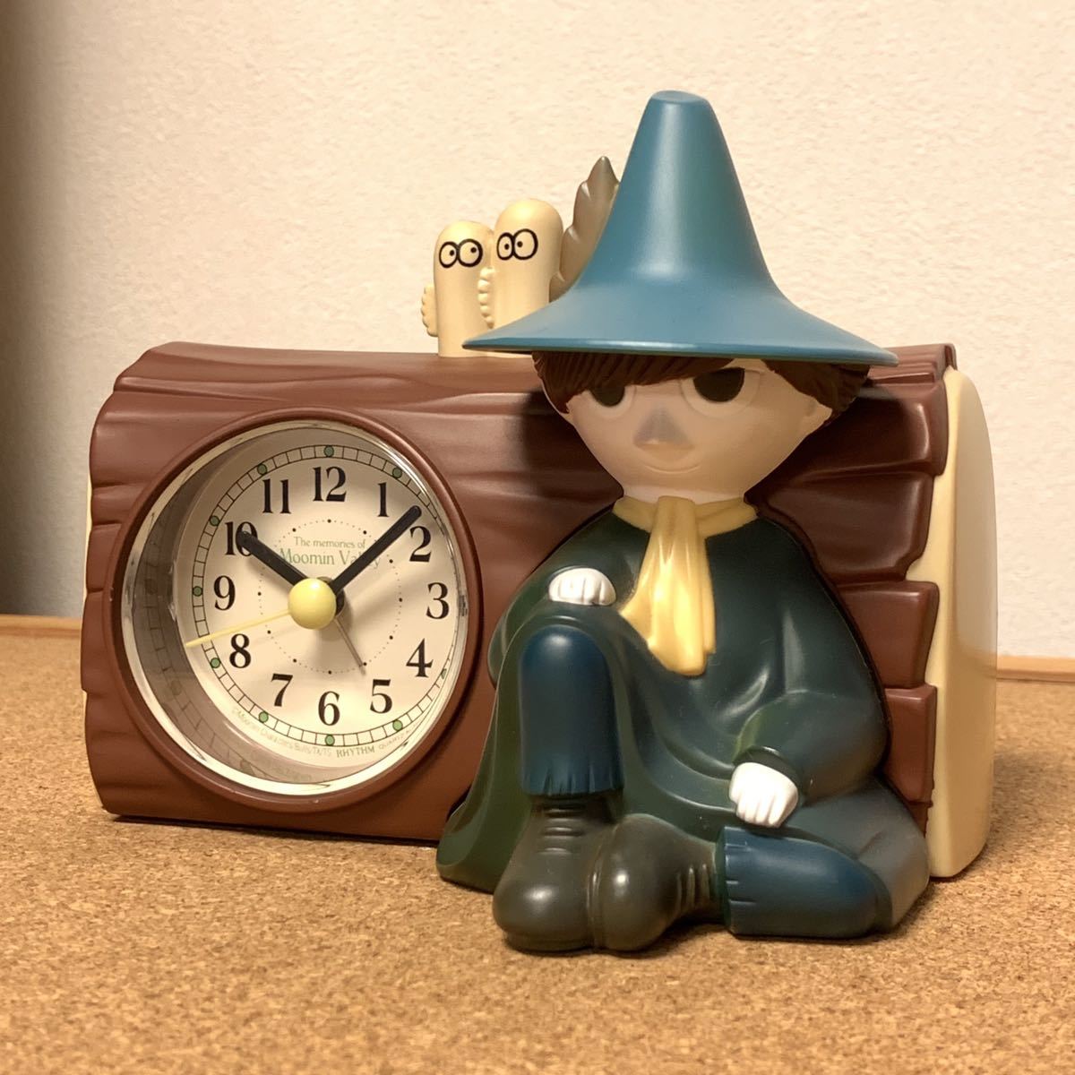 ムーミン スナフキン 子安武人 おしゃべり 目覚まし時計 生産終了品
