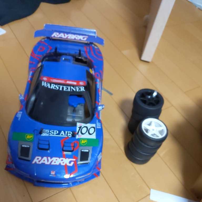 京商 電動ラジコン エンジンと電動 ラジコンカー 部品取りなどに