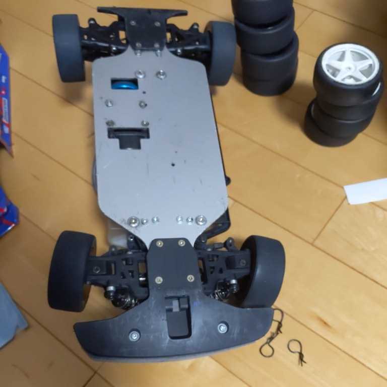 京商 電動ラジコン エンジンと電動 ラジコンカー 部品取りなどに