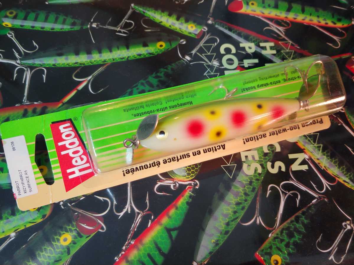 SALE Heddon ヘドン wounded spook ウンデッドスプーク ザラⅡボディ パロット(スイッシャー)｜売買されたオークション情報、yahooの商品情報をアーカイブ公開 - オークファン 淡水