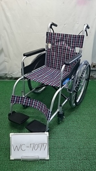 日進医療器 NISSIN 自走式 1台 車椅子 ウルトラ アルミ製 日進 NA-U1