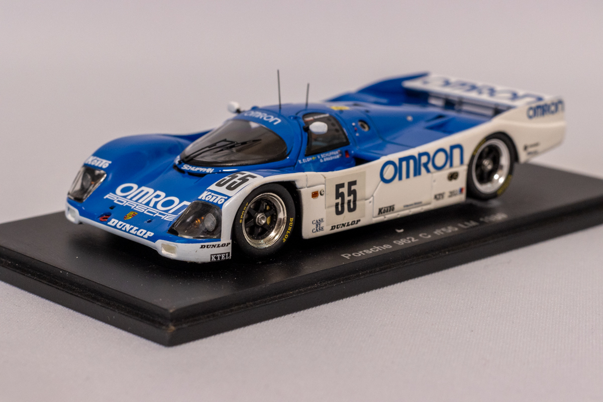 SPARKPorsche 962C #55 LM 1989 OMRON スパーク 1⁄43 ポルシェ 962C