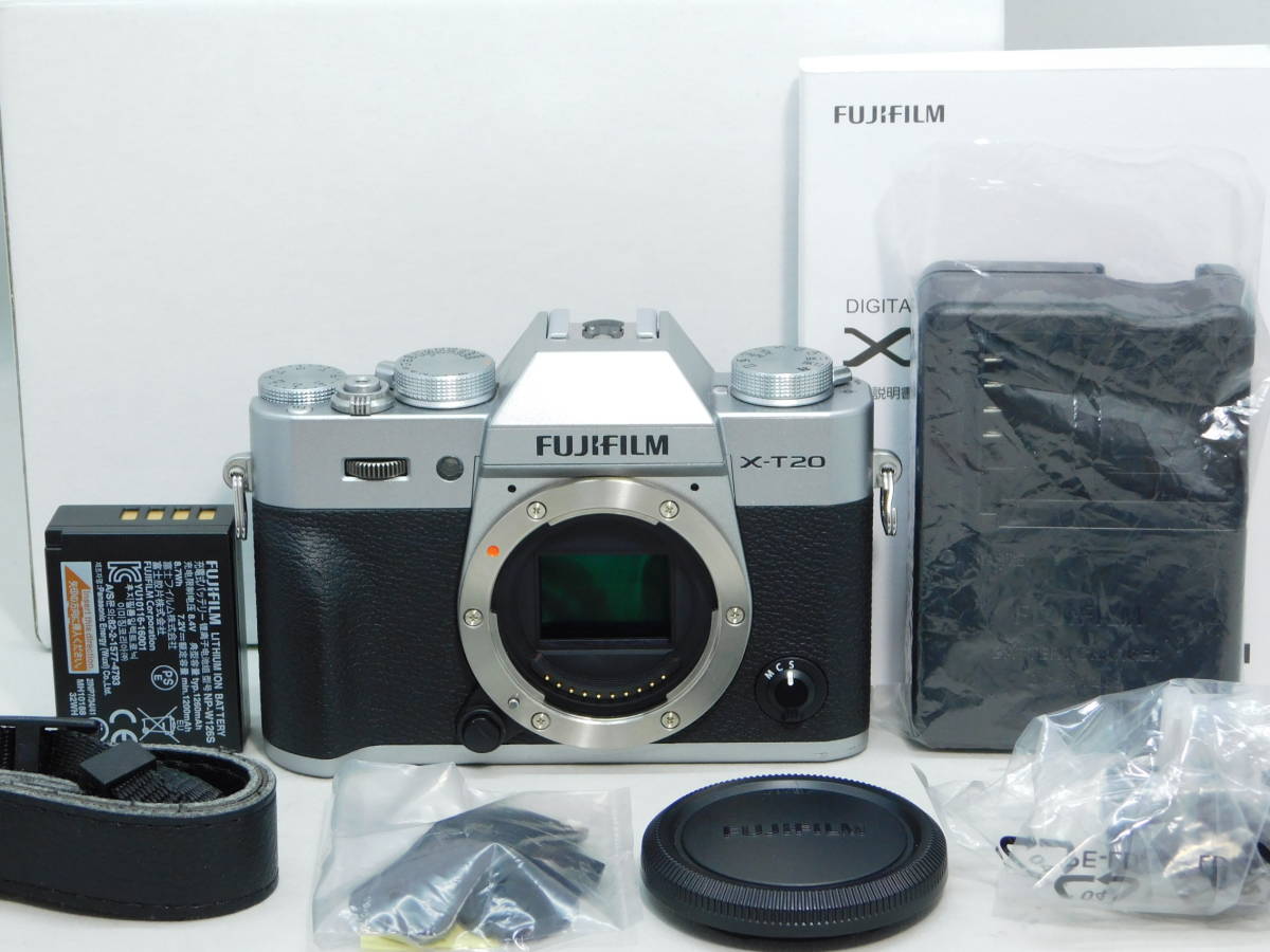 FUJIFILM ミラーレス一眼 X-T20 ボディ シルバー X-T20-S FUJIFILM X 