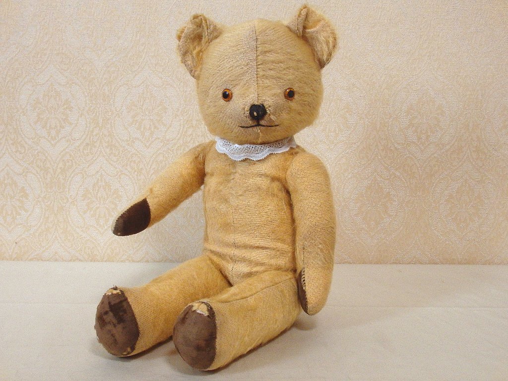 アンティーク イギリス テディベア 50s 28cm ペディグリー 2026年最新