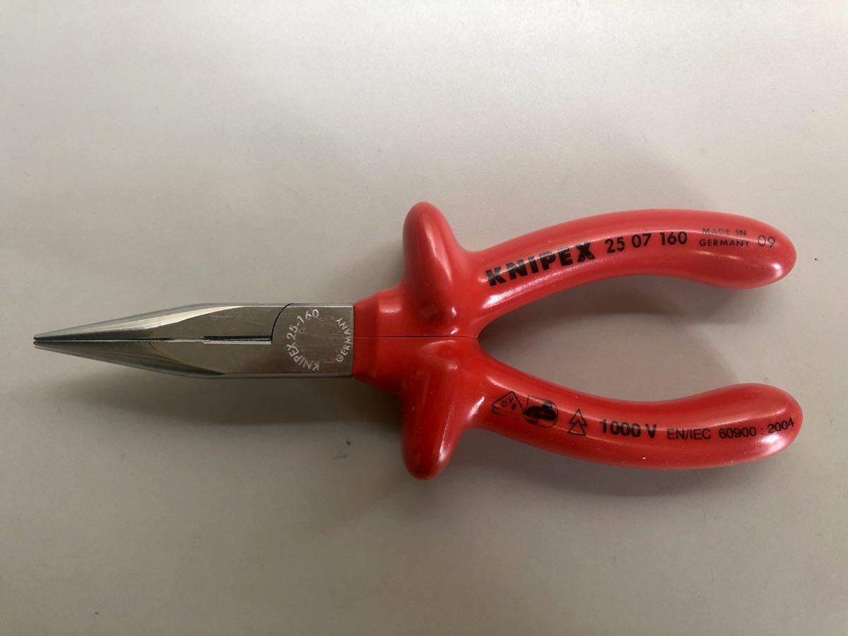 得価，新品 廃番レア KNIPEX クニペックス 絶縁ラジオペンチ 2507-160(ルアー用品)｜売買されたオークション情報、yahooの商品情報をアーカイブ公開 - オークファン その他