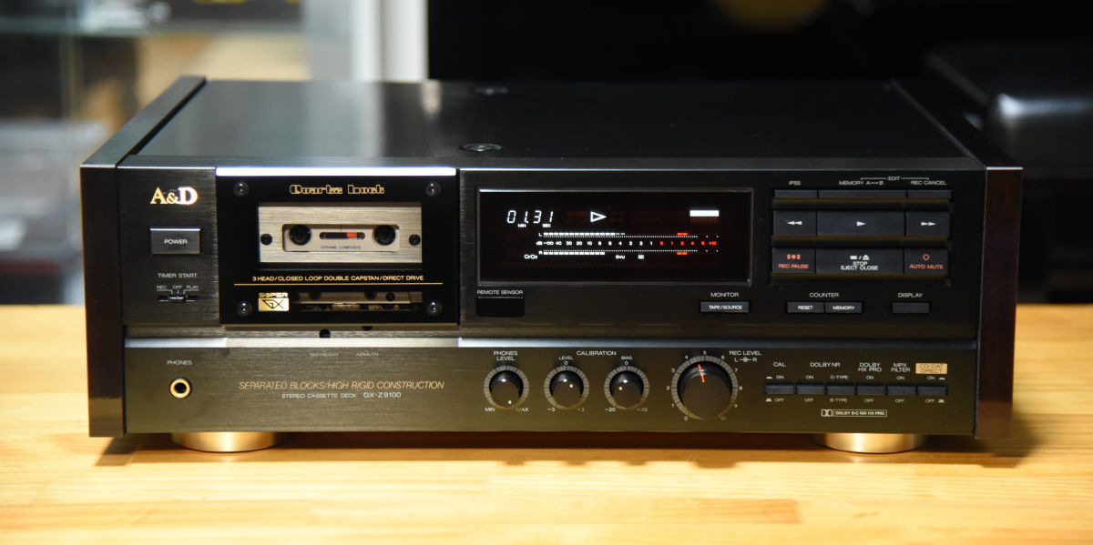 GX-Z9100 A&D カセットデッキ - Audiolife ▽ ステレオカセット 