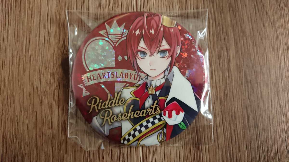 ツイステッドワンダーランド ディズニー ツイステ グリッター缶バッジ