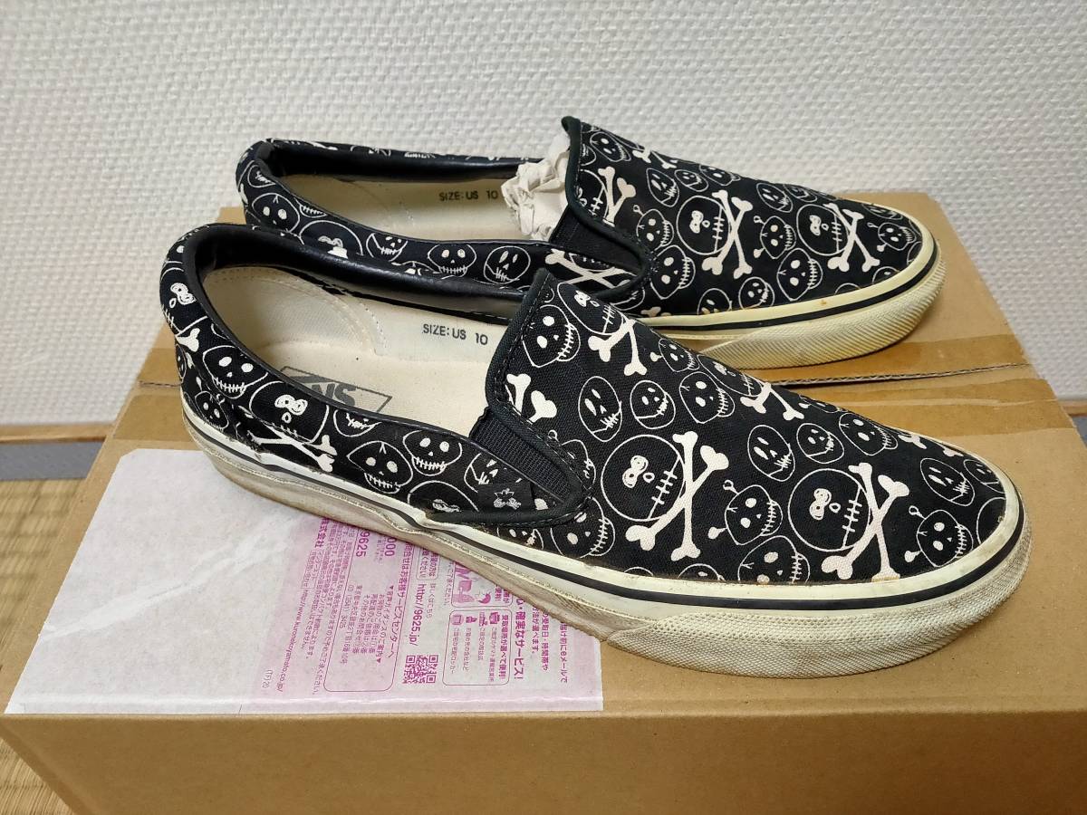 正規品☆UNDER COVER x VANS スカルスリッポン US10 28cm 希少な初期 
