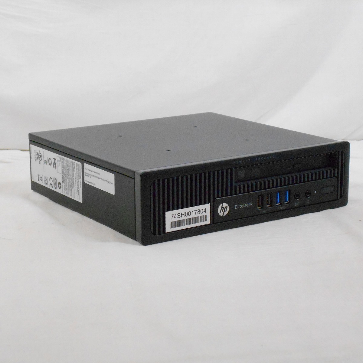 HP EliteDesk 800 G1 USDT/Corei5 4670S 3.1GHz/8GB/HDD320GB/DVD/CD/OS無/動作