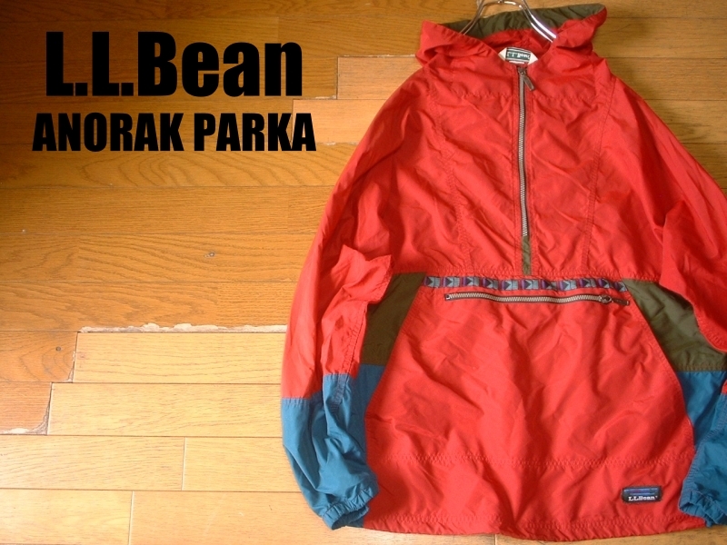 USA製 アノラックパーカー 古着 L ナイロン 80s エルエルビーン アウトドア 90s llbean Hillの the of 古着屋Top – maple