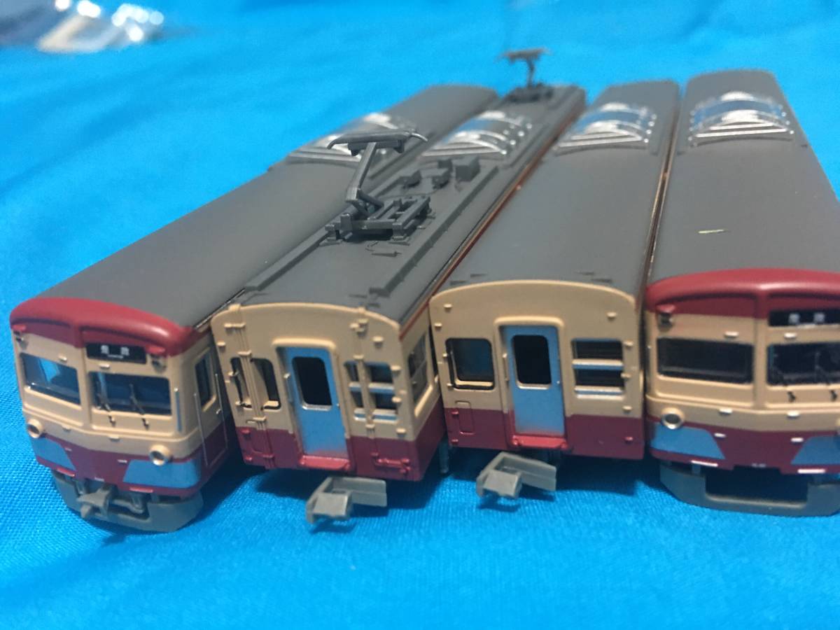 鉄道コレクション 赤電色 4両セット 西武鉄道 ワンマン車 新101系 TOMYTEC