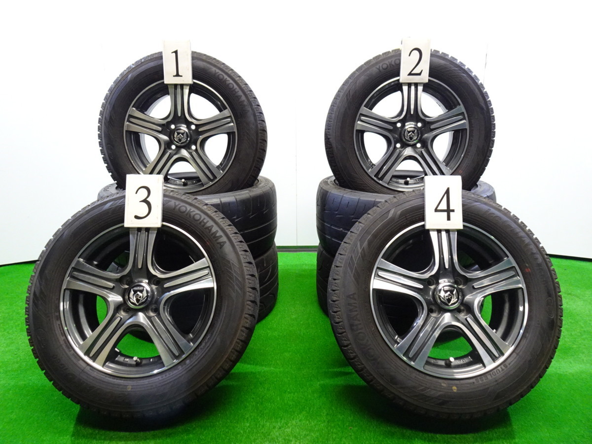 RIZLEY +42 Weds F299 weds 5.5J-14&175⁄65R14 0 アルミ 4本 1 15