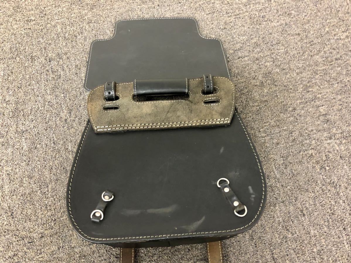 デグナー DEGNER サイドバッグ 1円スタート　検索ハーレー　ダイナ　スポーツスター　エボ　ショベル_2