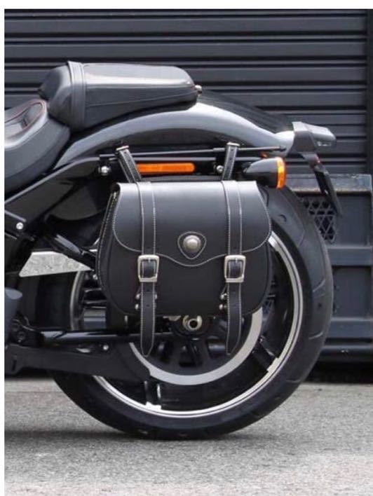 デグナー DEGNER サイドバッグ 1円スタート　検索ハーレー　ダイナ　スポーツスター　エボ　ショベル_7