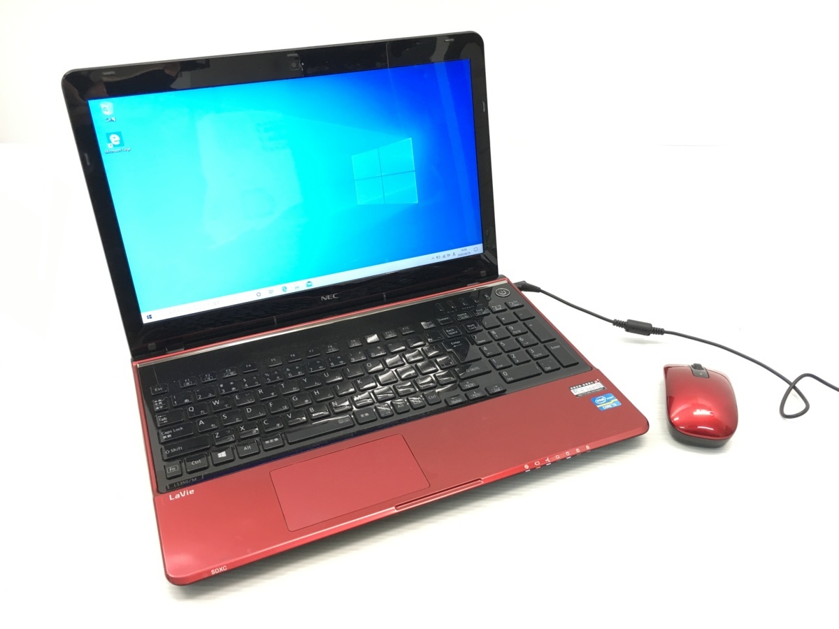 爆買い，お得 NEC LaVie S LS350/MSR Win10 i3-3120M 2.5GHz 4GB HDD:750GB HD Graphics 4000 15.6型 ノートPC 訳あり 1円~ PC-LS350MSR-J 80450sm(15インチ～)｜売買されたオークション情報、yahooの商品情報をアーカイブ公開 - オークファ NEC