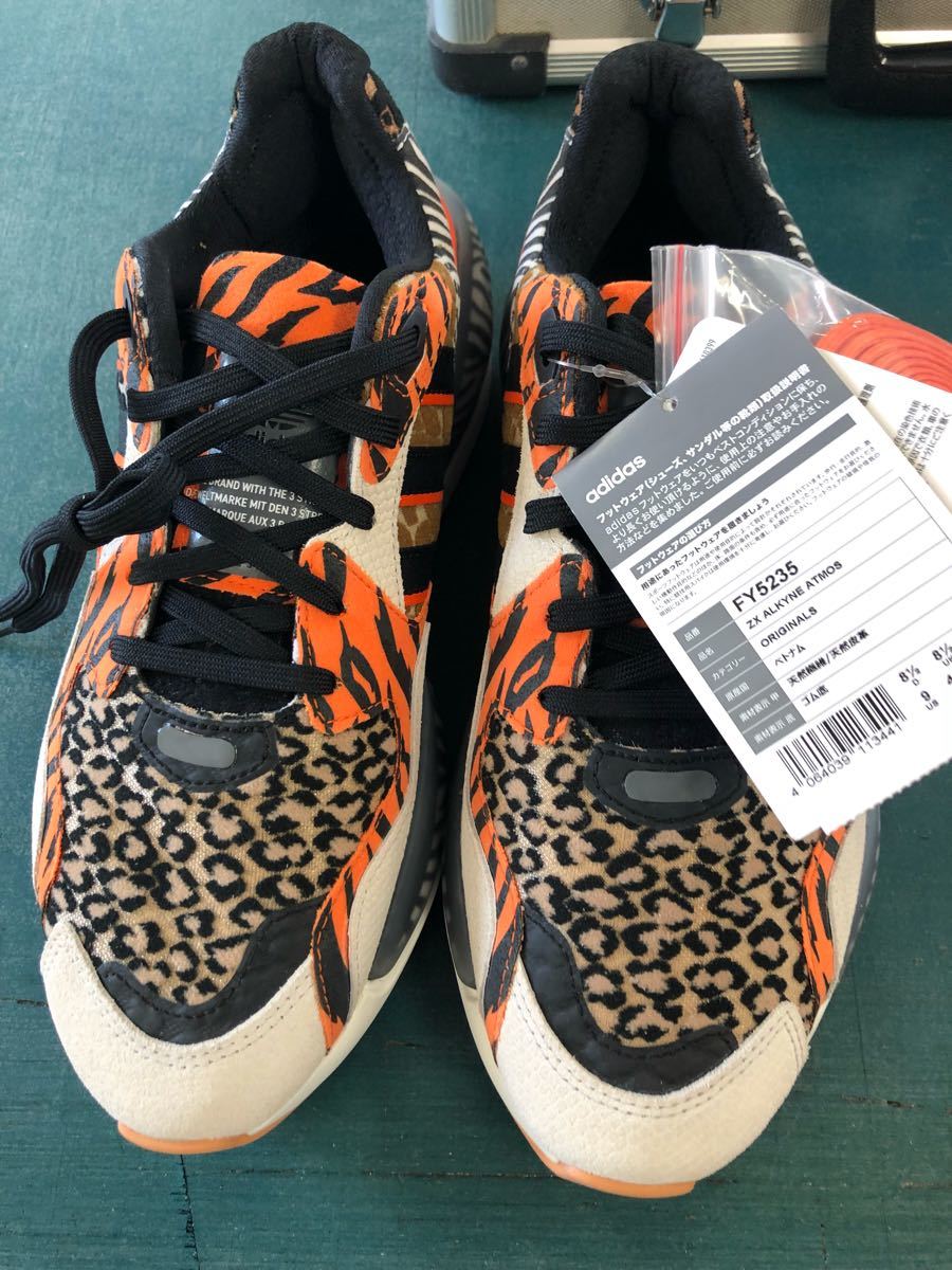 adidas originals for atmos ZX ALKYNE CRAZY ANIMAL 世界先行100足