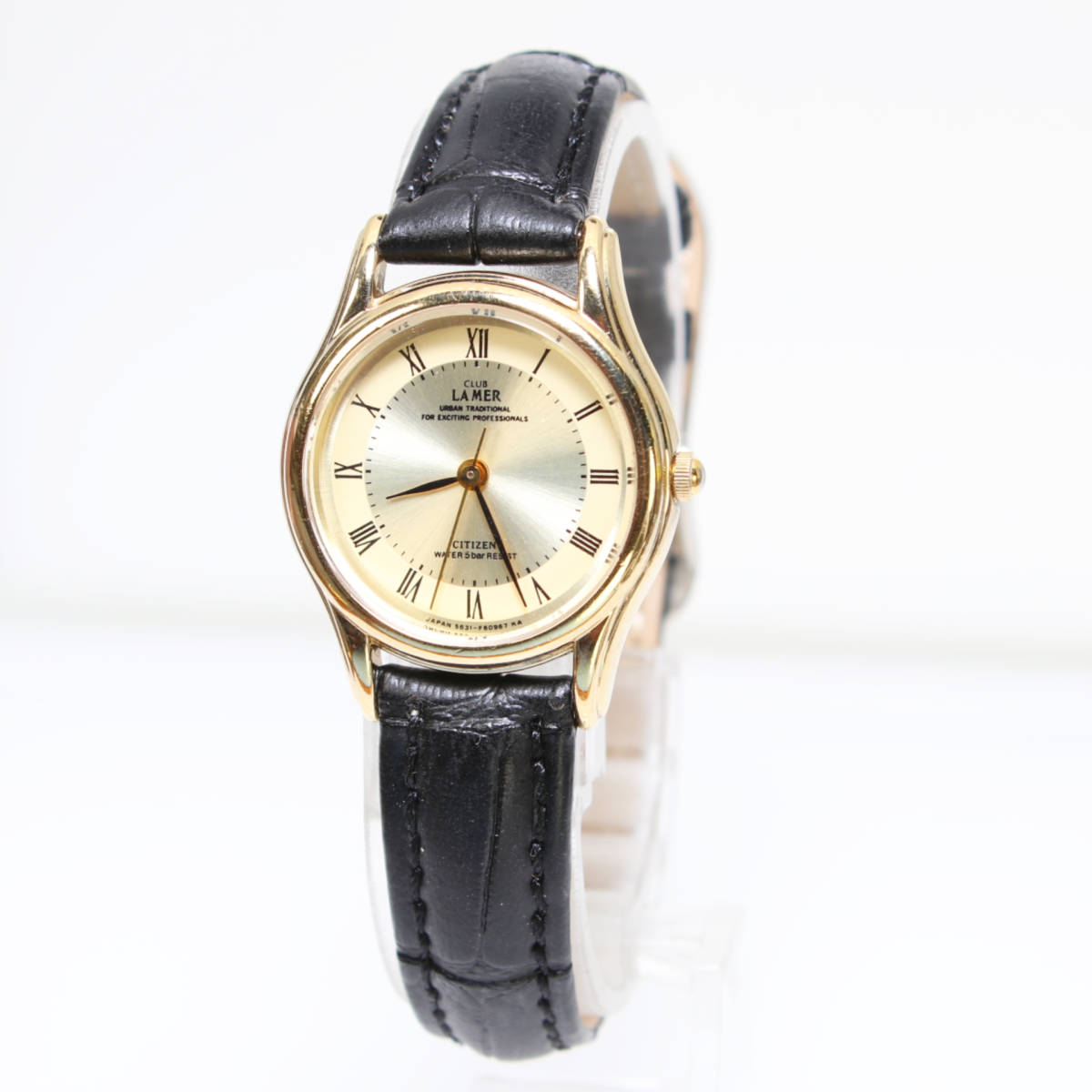 シチズン La レディース CITIZEN Mer 電池ベルト交換済み稼働品 H-73 
