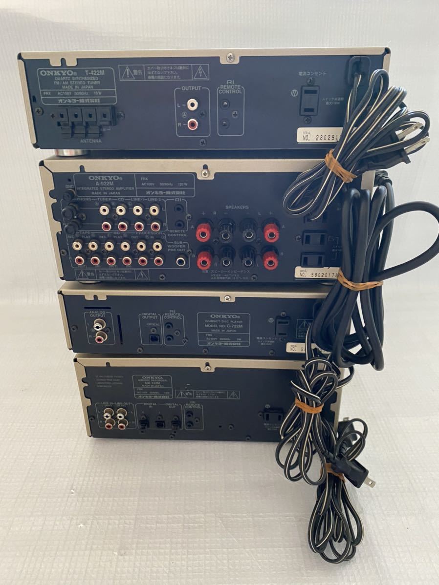 C-722M ONKYO - オンキョー T-422M Yahoo!オークション イイ音聞いてる