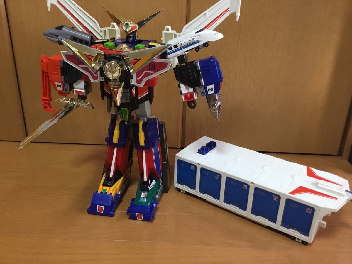 勇者特急 マイトガイン Dx グレート 合体 検 おもちゃ ロボット 勇者 スーパー戦隊 タカラ Transformers ダ ガーン 当時物 カイザー ロボットヒーロー 売買されたオークション情報 Yahooの商品情報をアーカイブ公開 オークファン Aucfan Com