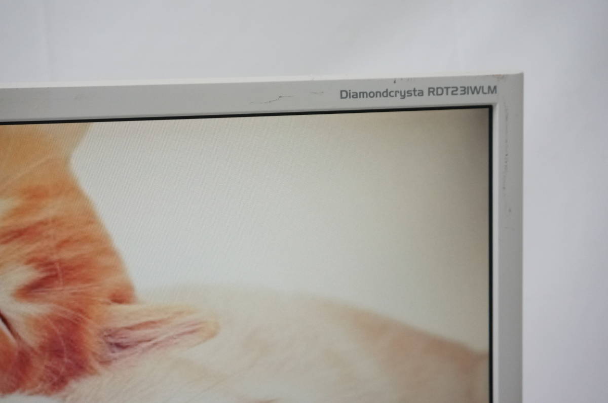 【中古品/動作確認済み/M1171】23インチ 液晶ディスプレイ 三菱　RDT231WLM 正常動作確認済み_3