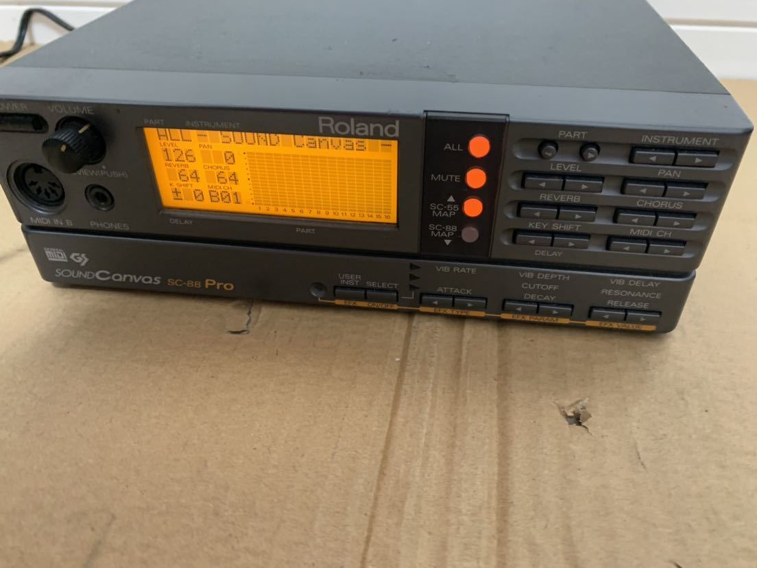 ローランドSC-88Pro Roland SC-88pro SC88 Pro SOUND Canvas