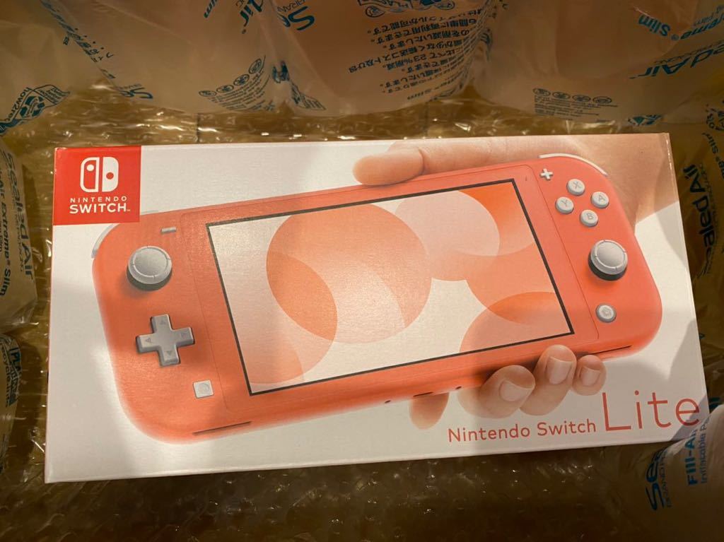 新品未使用 即納 Nintendo Switch Lite コーラル Nintendo Switch 送料