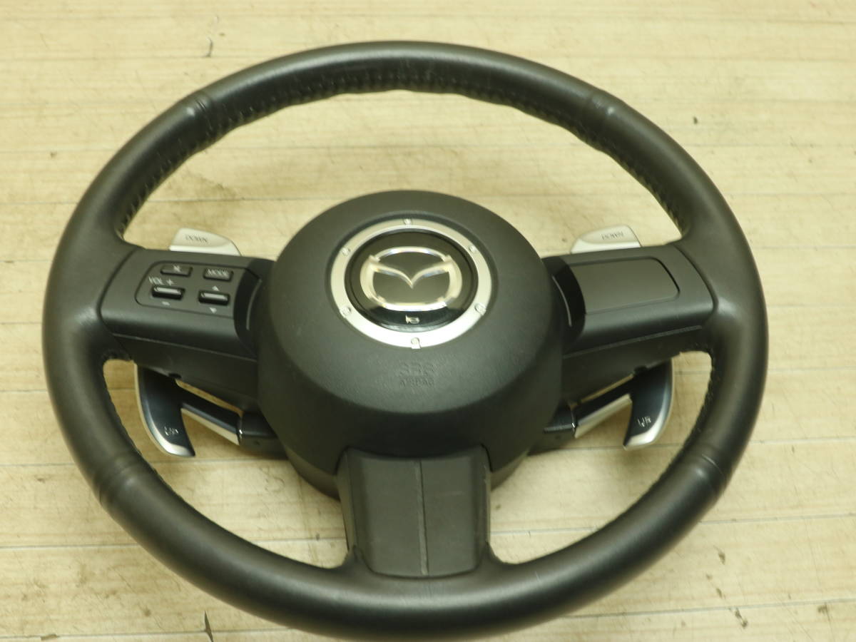 SE3P RX-8 RX8 ステアリング 純正 マツダ 後期 ▽RX-8 RX－8 