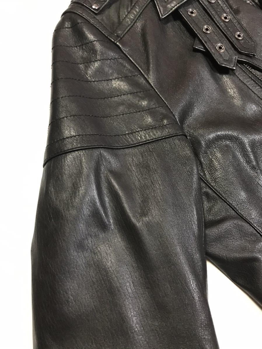 BLACK LABEL バーバリーブラックレーベル ラムレザー レザージャケット
