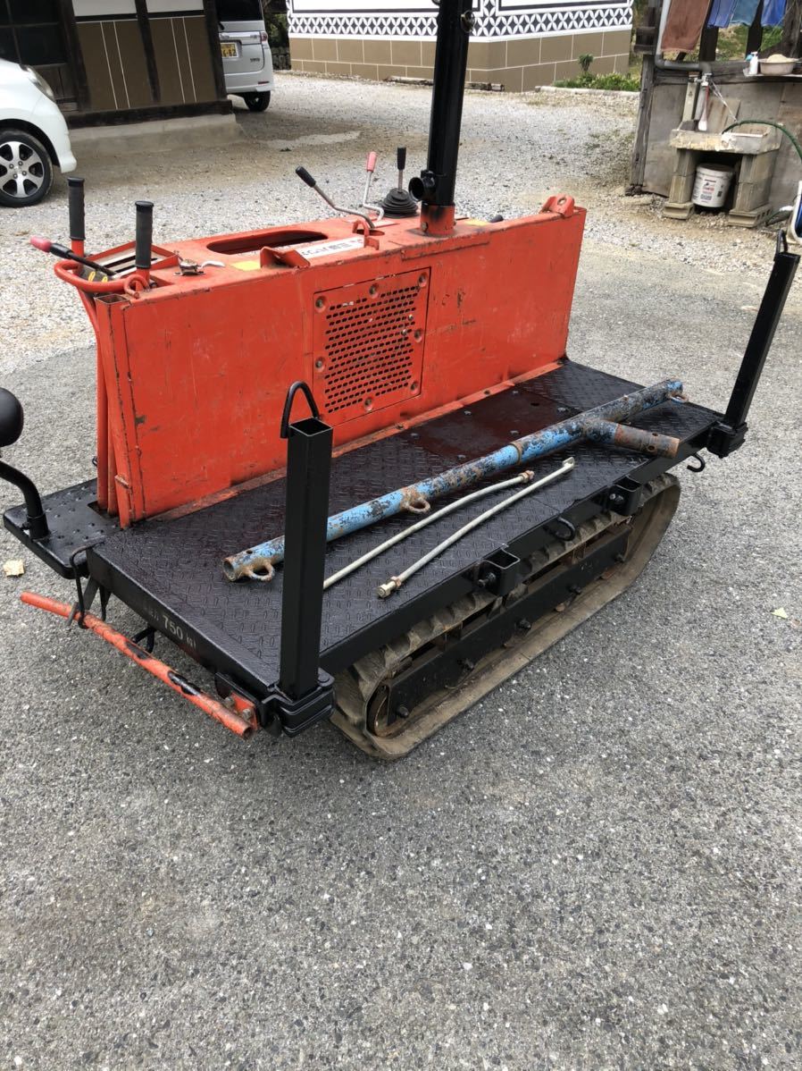 チクスイ・クボタディーゼル林内作業クローラー運搬車・BFY901