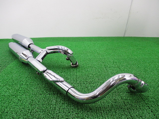 ヤマハ　ドラッグスター400 VH02J純正マフラー 中古 ヤマハ 純正 バイク 部品 ドラッグスター400クラシック マフラー