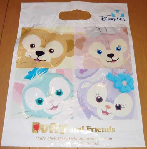 東京ディズニーシーｔｄs ビニール袋 Duffy Friendsダッフィー ジェラトーニ シェリーメイ シェリーメイ 売買されたオークション情報 Yahooの商品情報をアーカイブ公開 オークファン Aucfan Com
