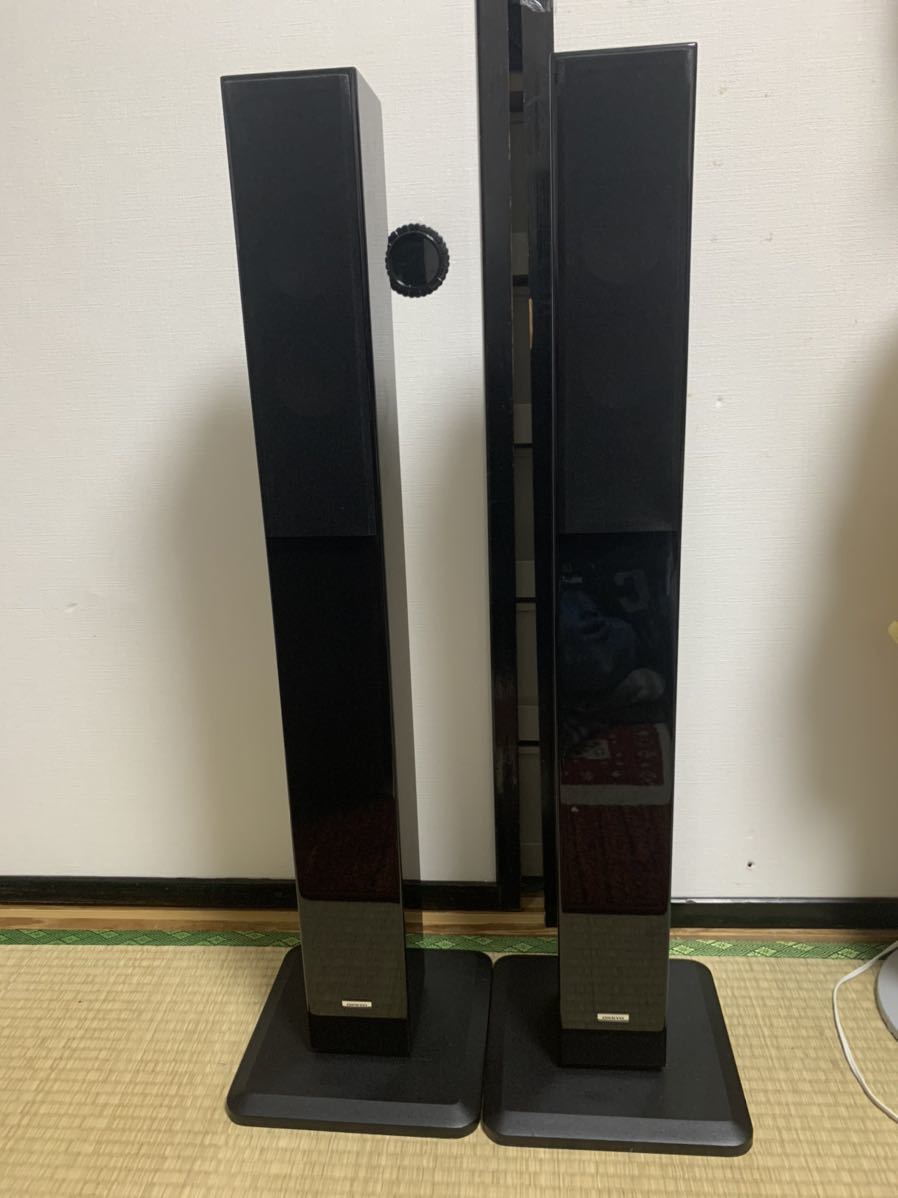 ONKYO オンキヨー D-108E トールスピーカー 2本セット ブラック
