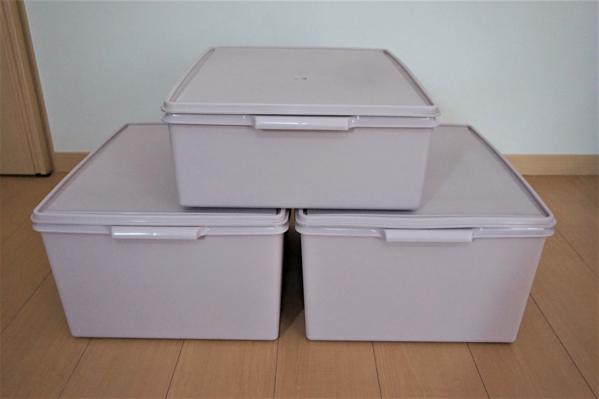 Tupperware/タッパーウェア スーパーケース×1・スーパーディープケース