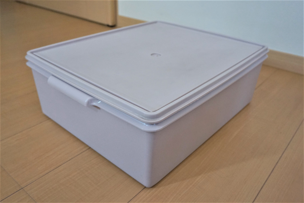 2個セット/送料込/タッパーウェア/スーパーケース/ディープスーパーケース/水色 Tupperware/タッパーウェア スーパーケース×1・スーパーディープケース