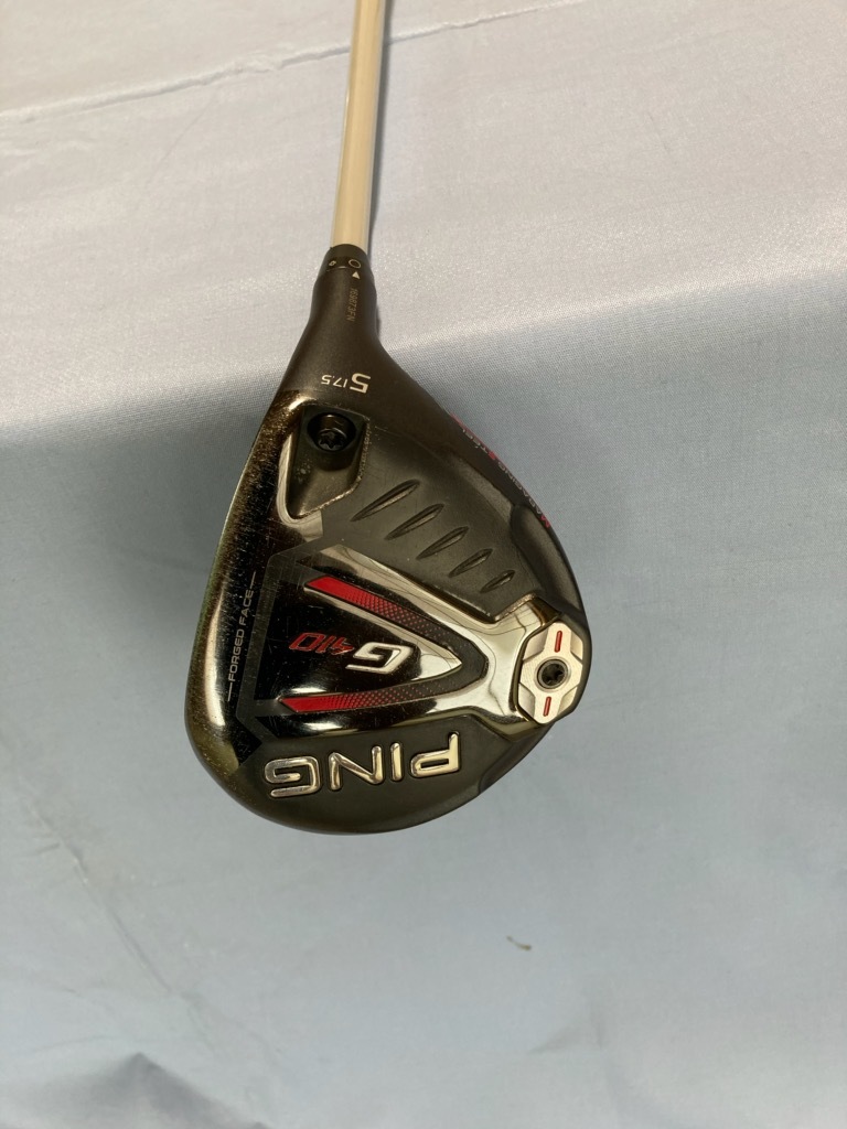 ◆人気1000円スタートフェアウェイウッドPING ピンG410 5W　17.5 °X◆
