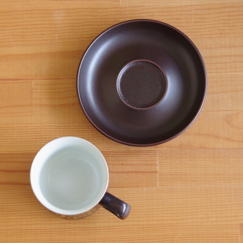 DENBY デンビー Arabesque DENBY(デンビー) Arabesque（アラベスク）ポット・カップ アラベスク ポット (アラベスク)｜ Online MARKET D+E &frasl; IZ44168I☆7点セット カップ&amp;ソーサー イギリスヴィンテージ ボウル