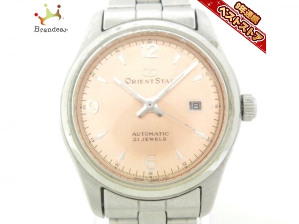  ORIENT STAR オリエントスター 腕時計 - NR0R-Q0 レディース 裏スケ ピンク(オリエントスター)｜売買されたオークション情報、yahooの商品情報をアーカイブ公開 - オークファン オリエントスター