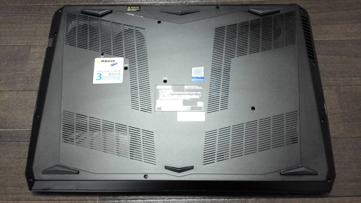 完全ジャンク】 ゲーミング mouse G-TUNE NG-i5540SA1 i7-7700HQ 