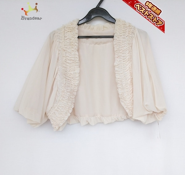ローズティアラ Rose Tiara ボレロ サイズ46 XL - アイボリー