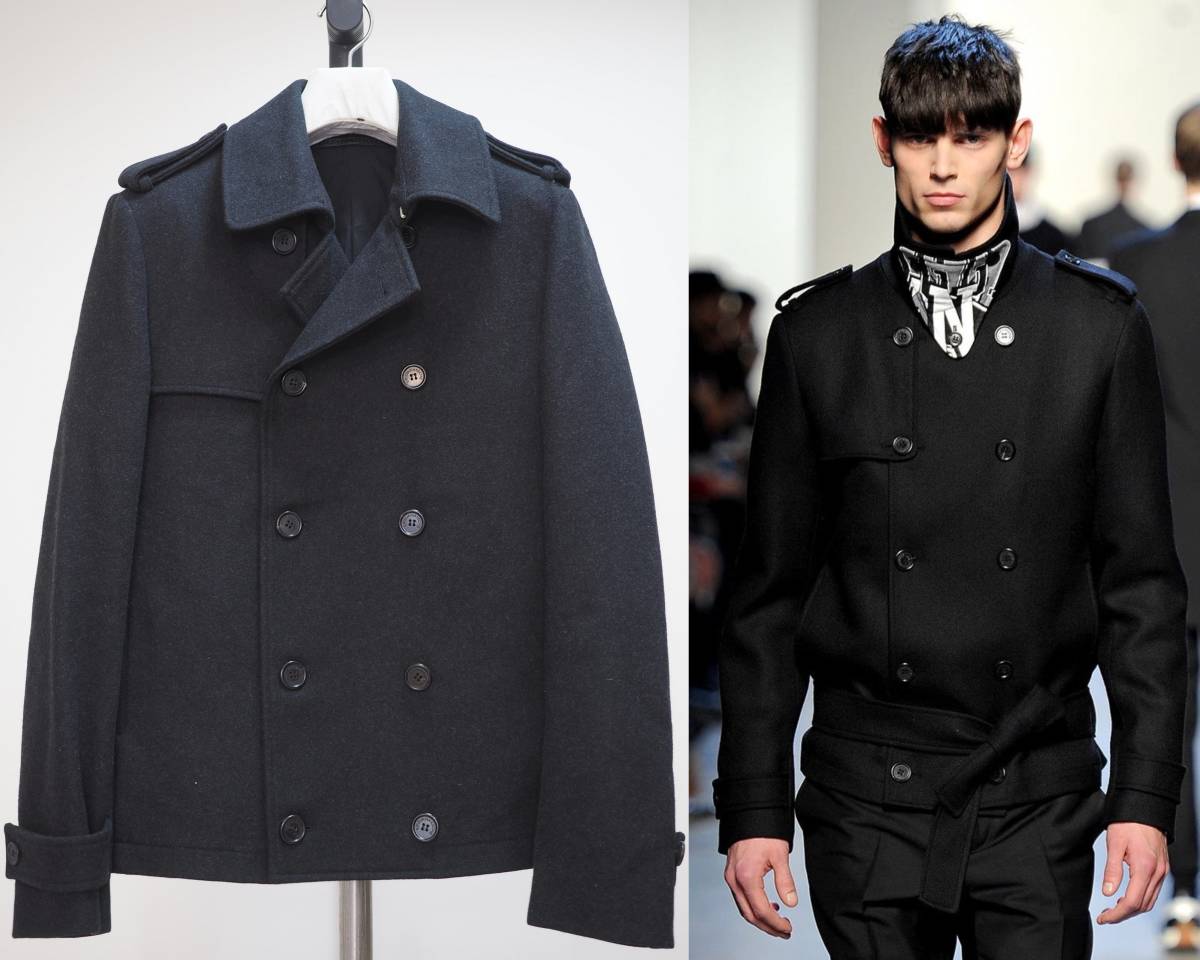 美品 Kris Van Assche クリスヴァンアッシュ 13AWメルトンショート
