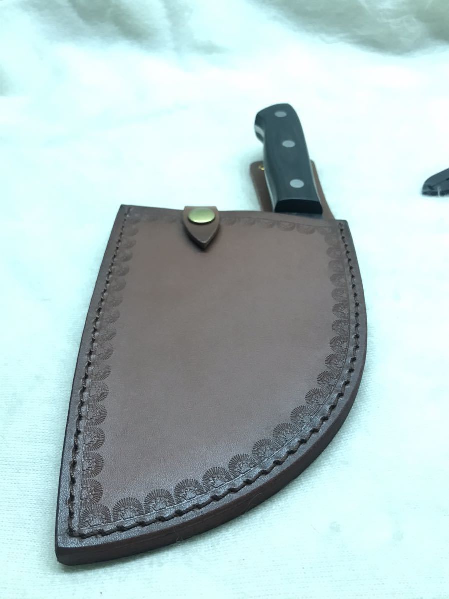 シースナイフ ナイフ : Irai Utaki キャンプ武将 新品未使用 フルタングナイフ 刃厚5mm 革紐グリップ 革シースセット ナンバー1ショップ ナイフショップ トロザフルタングナイフ 1075高炭素鋼 フルタング（キッチン用品・食器・調理器具
