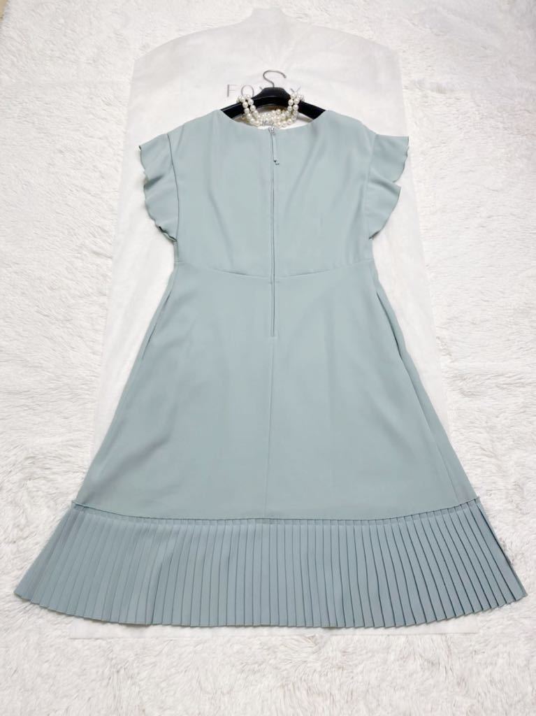 フォクシー ミントカラー フリルワンピース 40 ワンピース 売買されたオークション情報 Yahooの商品情報をアーカイブ公開 オークファン Aucfan Com